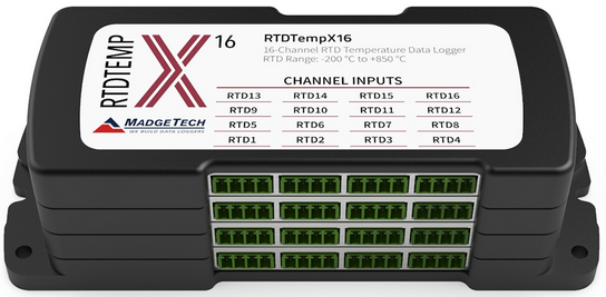 RTD TempX 16 kênh đo nhiệt và 12 kênh đo nhiệt